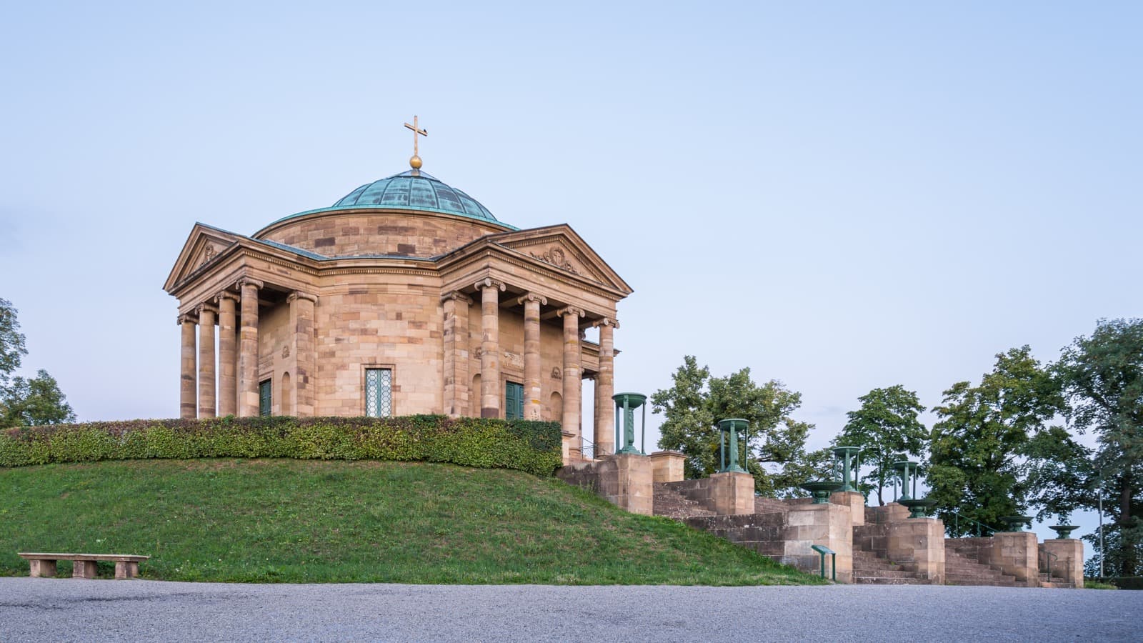 Grabkapelle auf dem Württemberg über Stuttgart-Rotenberg