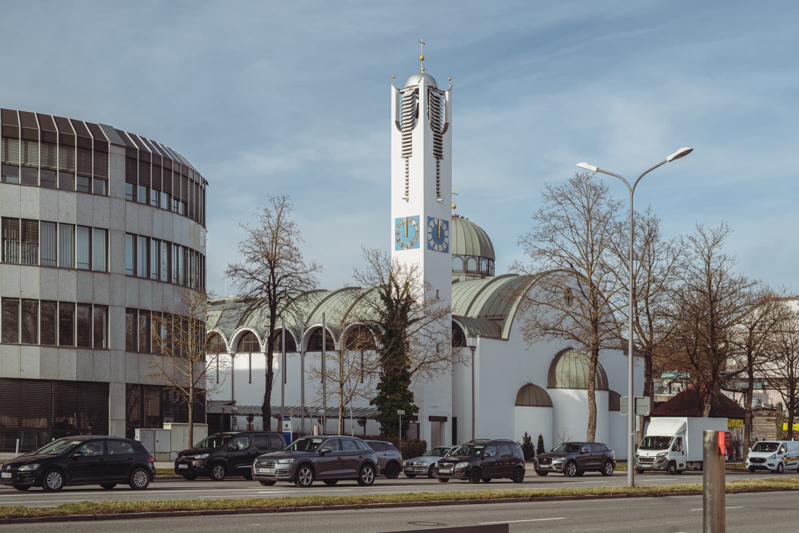 Griechisch-orthodoxe Allerheiligenkirche in der Ungererstraße, München-Freimann