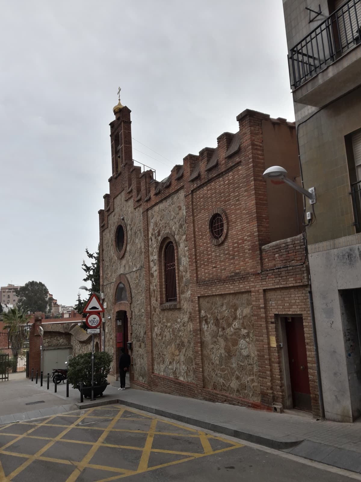 La iglesia ortodoxa rusa de la Anunciación en Vallcarca, Barcelona